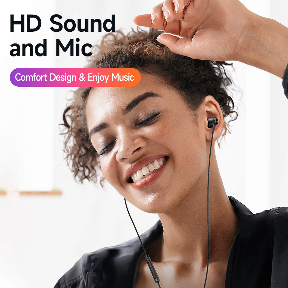 MCDODO HP-3480 MDD HiFi Stereo Sound Wired Earphone Lightning Headphone with Microphone Volume Control - Black MCDODO HP-3480 MDD HiFi Stereo Sound Wired Earphone Lightning Headphone with Microphone Volume Control - Black